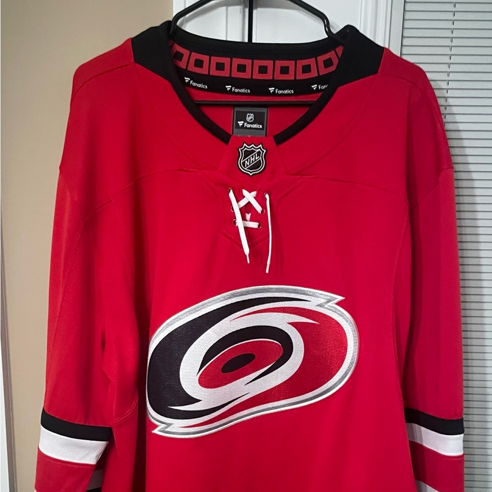 Carolina Hurricanes home game jersey